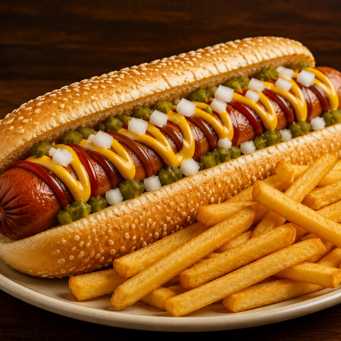 Big Dog + Papas a la Francesa