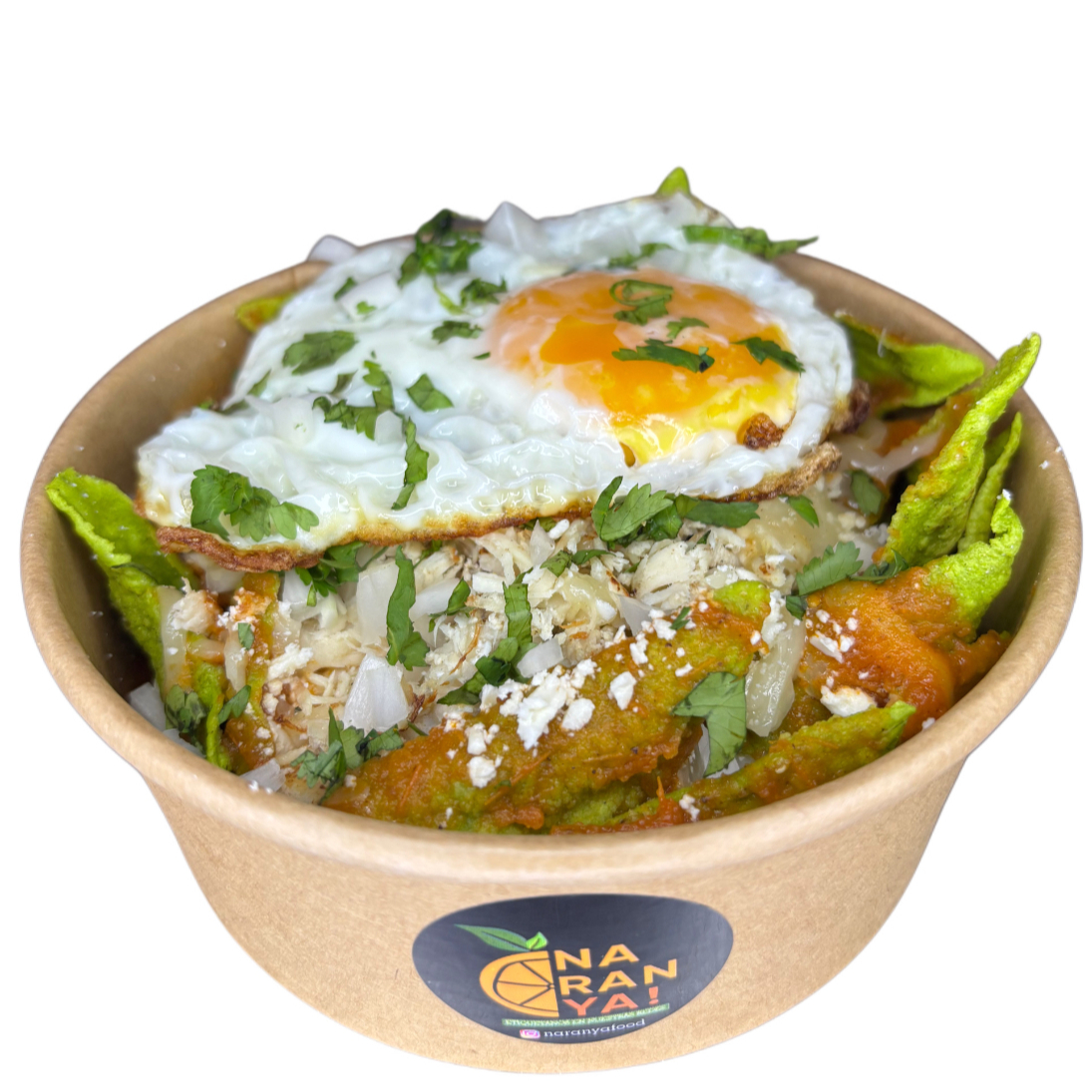 Chilaquiles de Nopal con Huevo