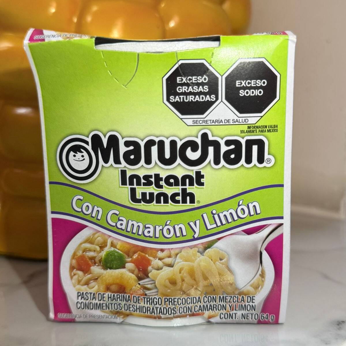 Esquite con Maruchan