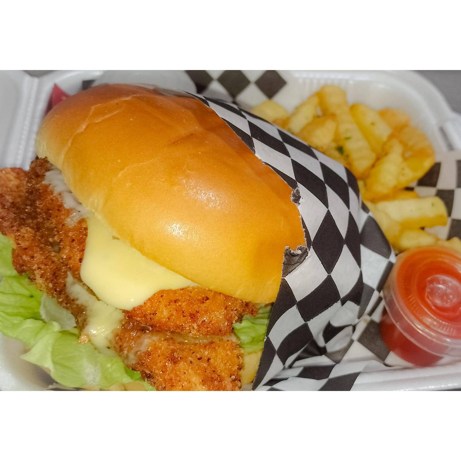 Hamburguesa de Pollo Kruji