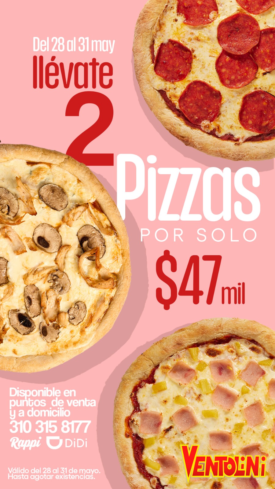 Promo Pizza Precio Especial