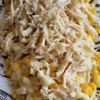 AMERICANA CON POLLO DESMENUZADO