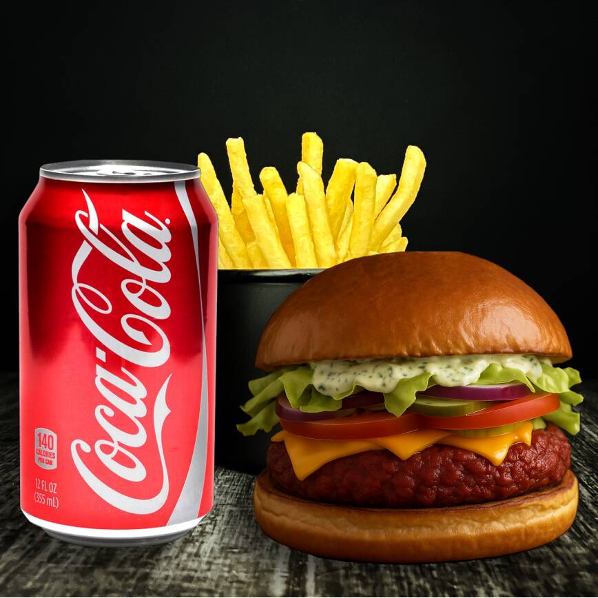 A Partir de R$51,00: Escolha 1 Burguer + um Acompanhamento + uma Bebida. Aqui as opções são lacto vegetarianas