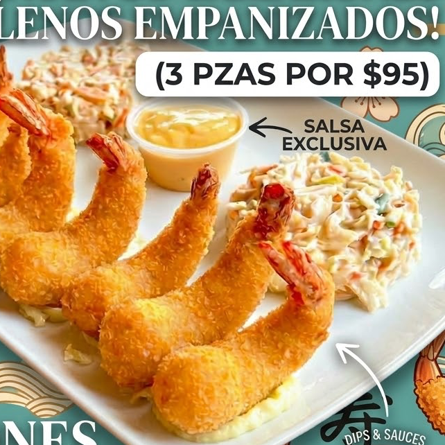 Camarones Empanizados