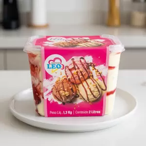Delicioso Sorvete De 2 Litros
Sobremesa Perfeita!