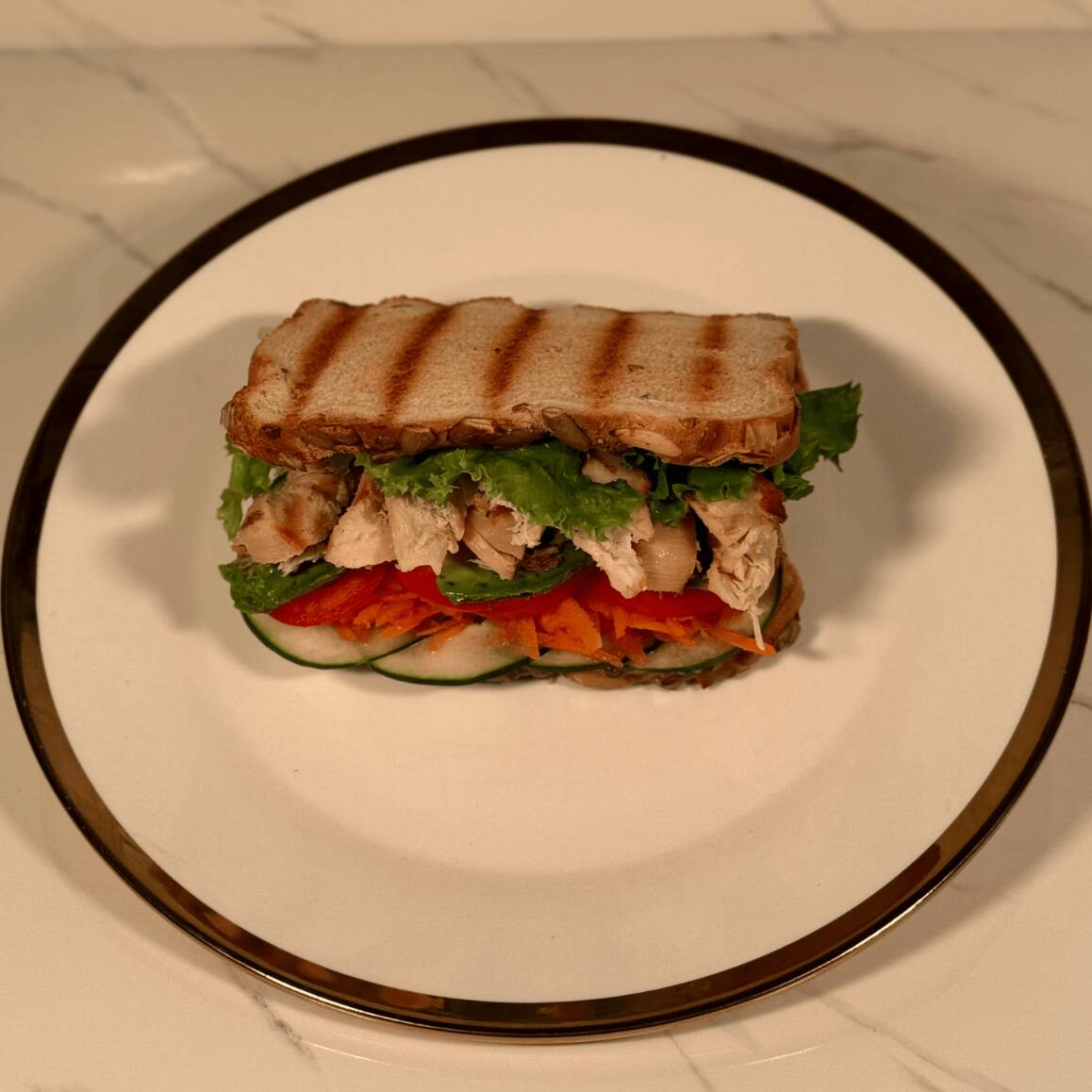 Sándwich de Pechuga Grill