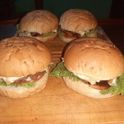 HAMBURGUESA HAWAIANA
