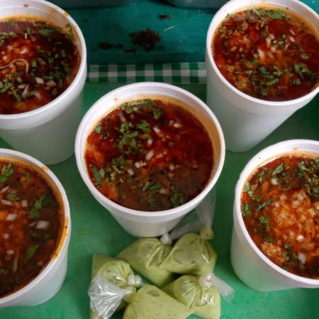 1 Litro Consome Con Birria