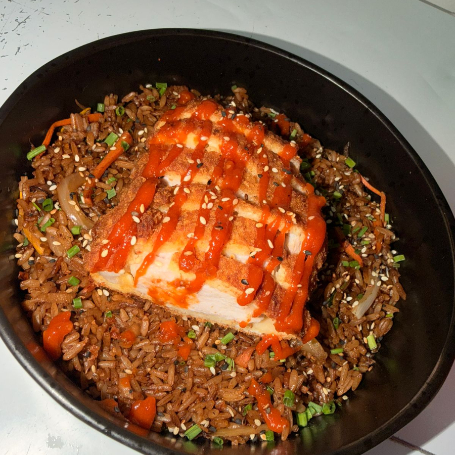 Arroz Tonkatsu