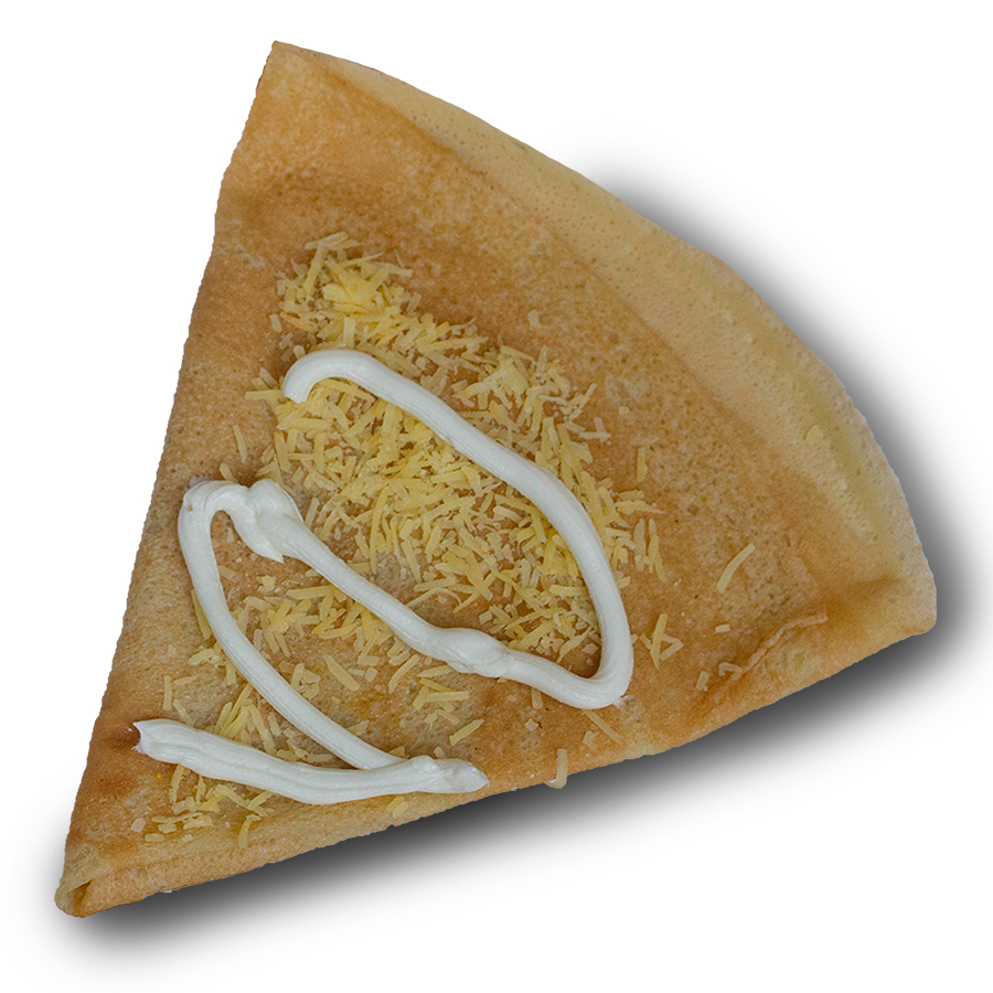 Crepa 3 Quesos (Manchego, Philadelphia y Bola)