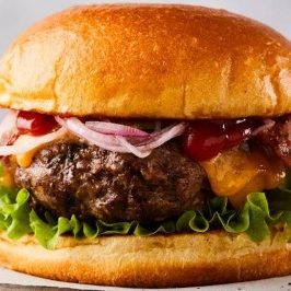 HAMBURGUESA DE RES