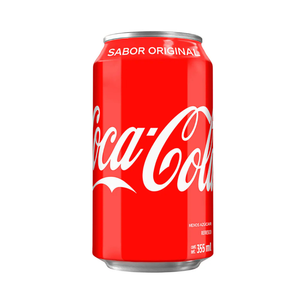 Coca Cola Lata 355ml.