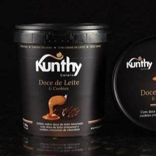 Gelato no pote de 500ml