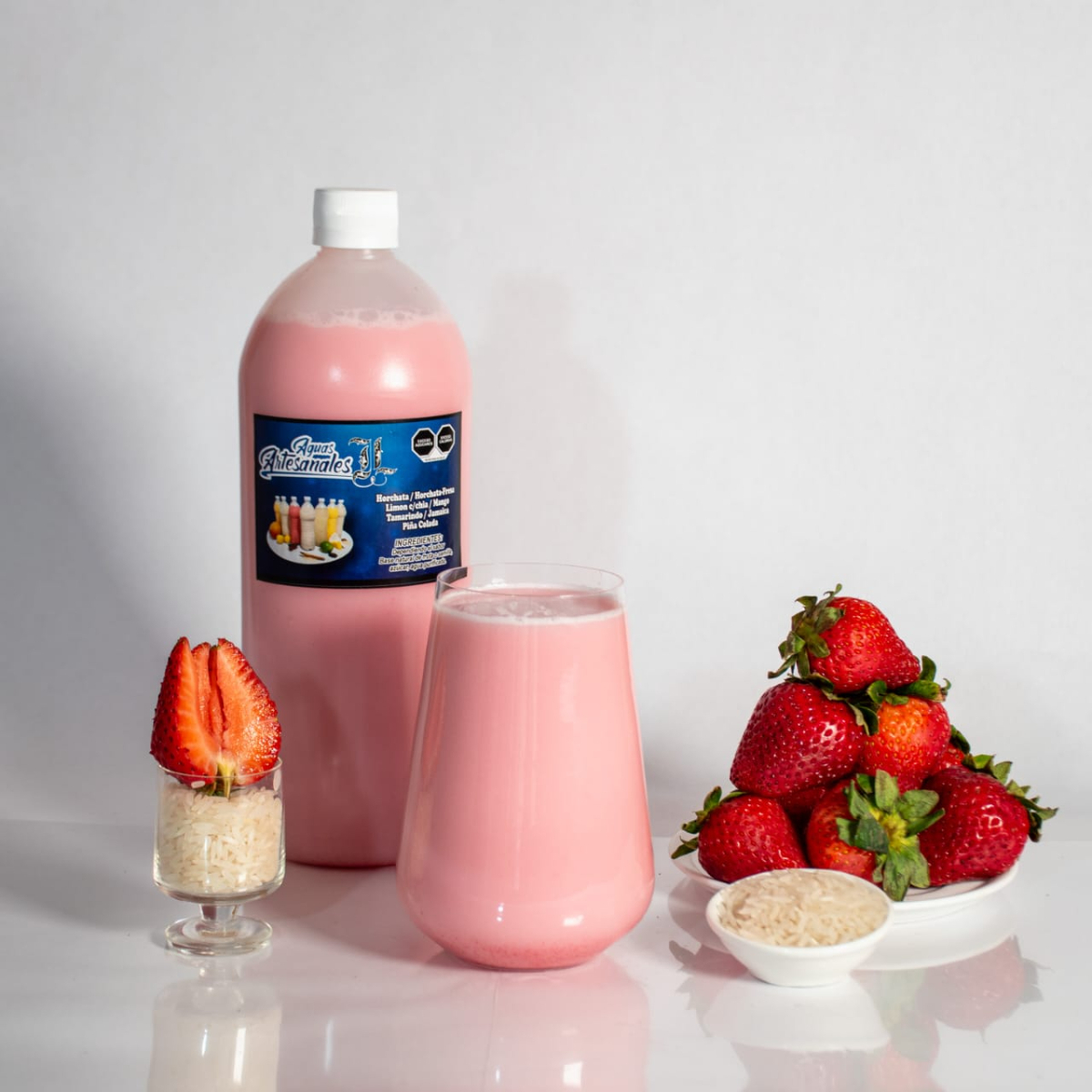 Agua de Fresa