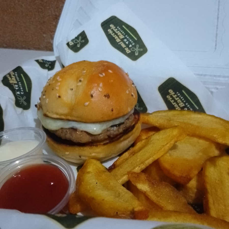 Mini Hamburguesa de Niños
