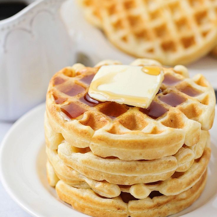 Waffles Sencillos 3 Piezas