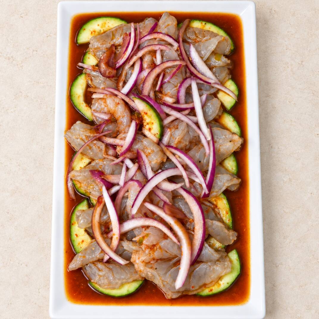 Aguachile de Camarón Negro