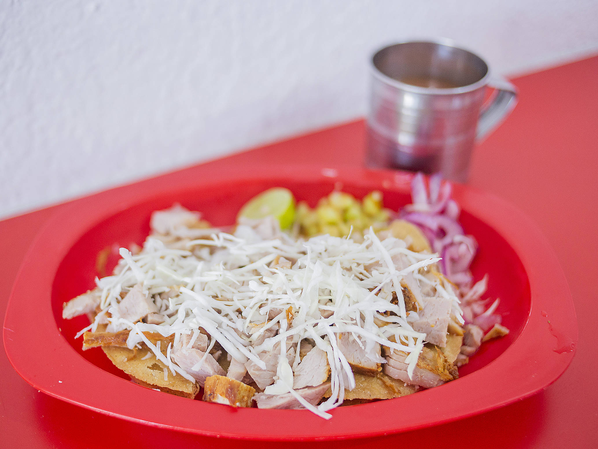 Taco Dorado con Carne