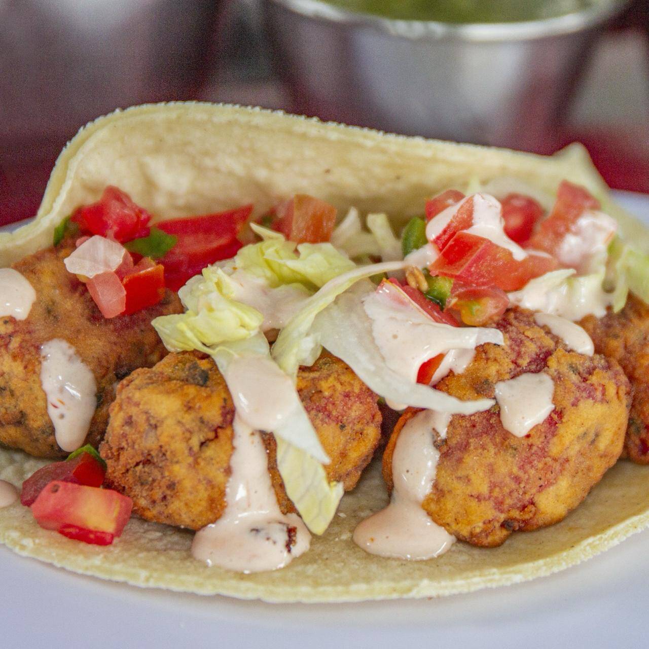 Taco de atun