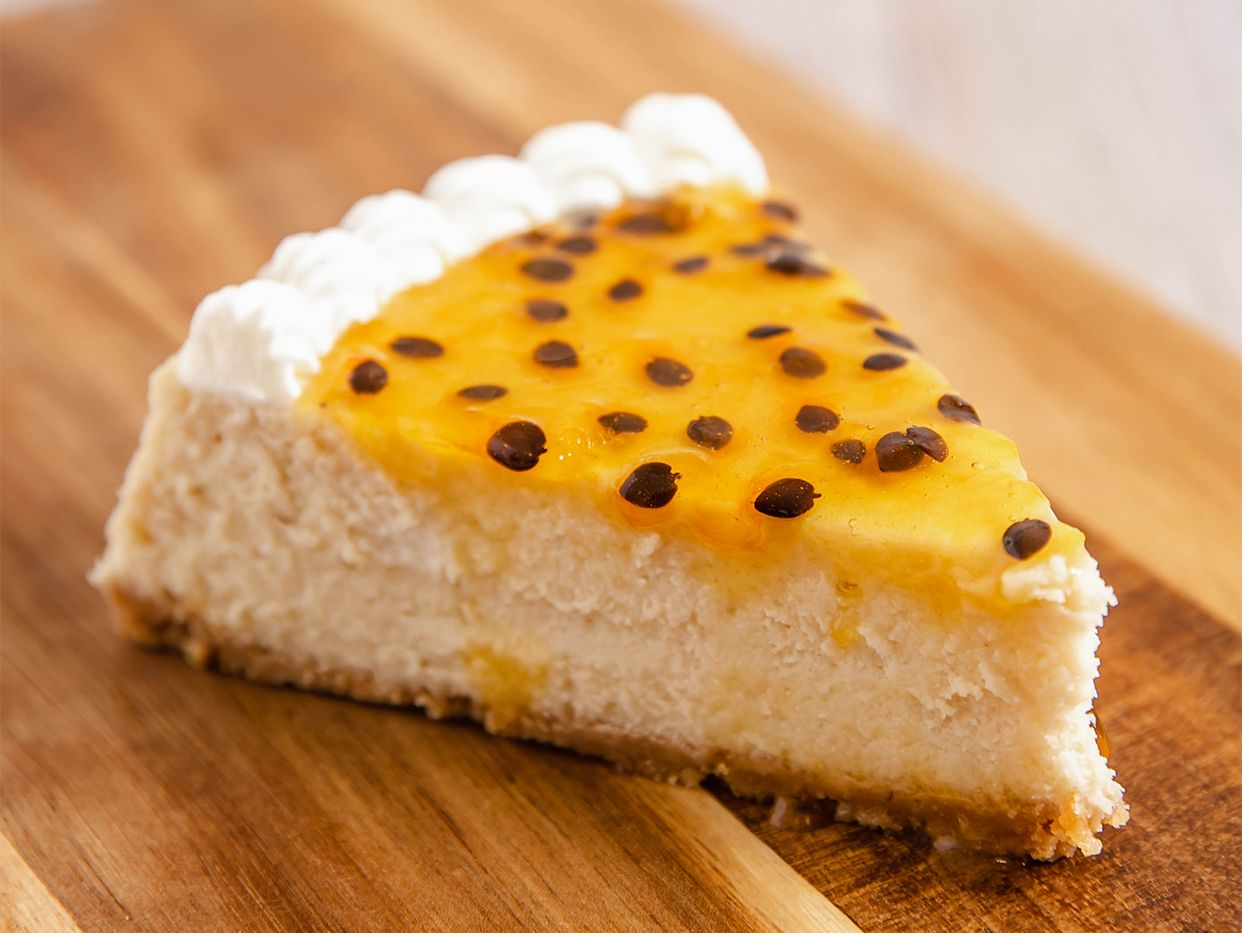 NY Cheesecake de Maracuyá