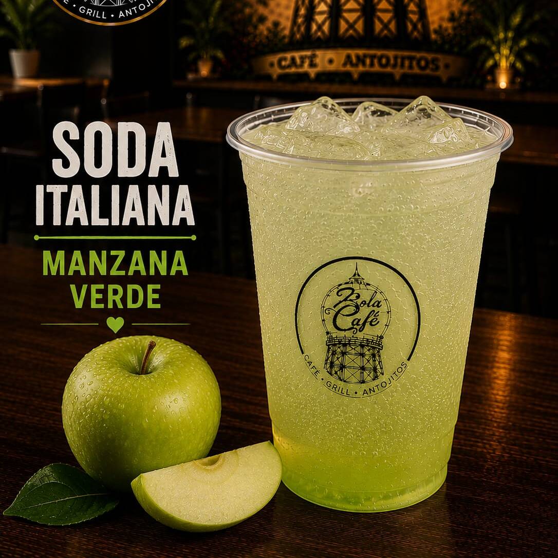 Soda Italiana Manzana Verde