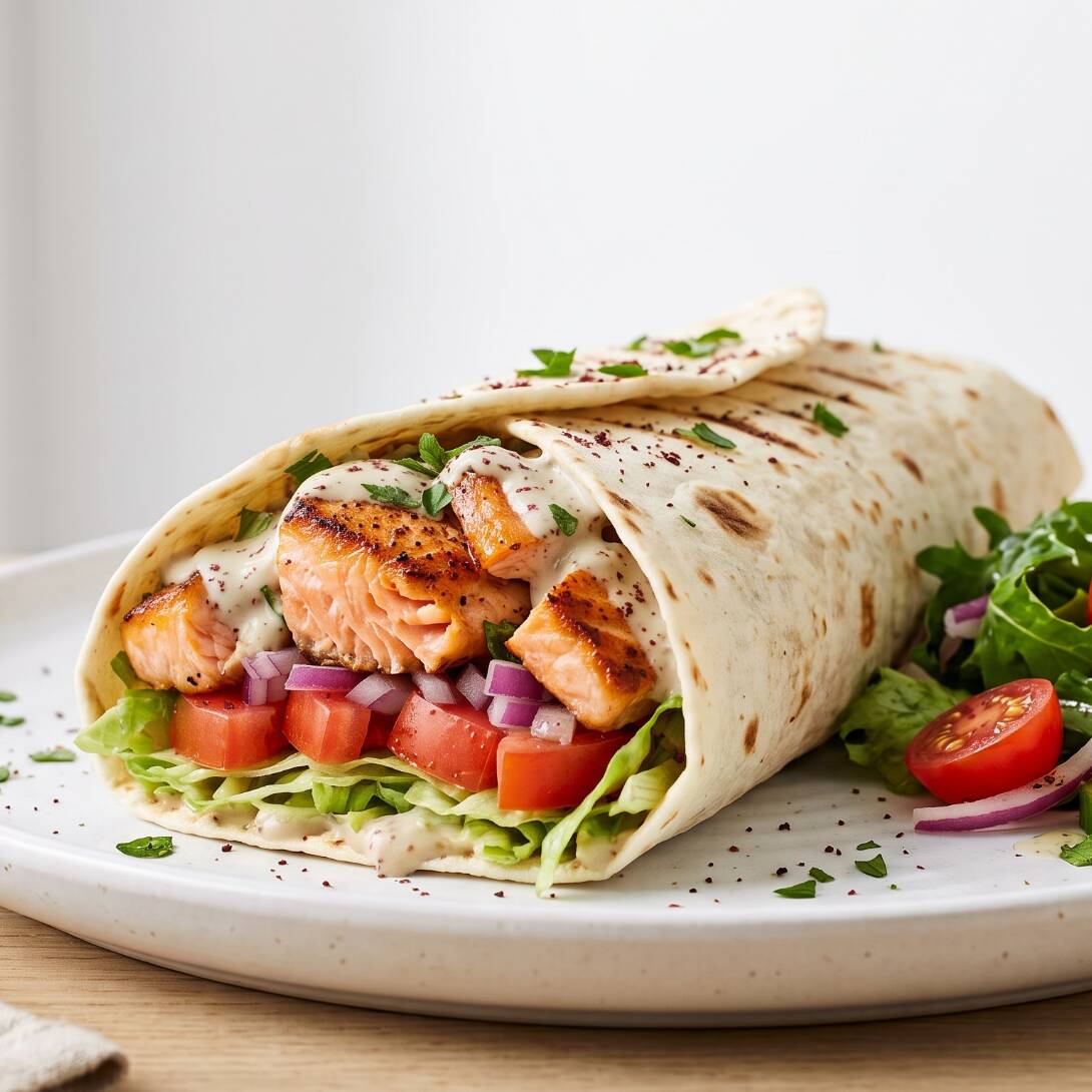 WRAP DE SALMÓN