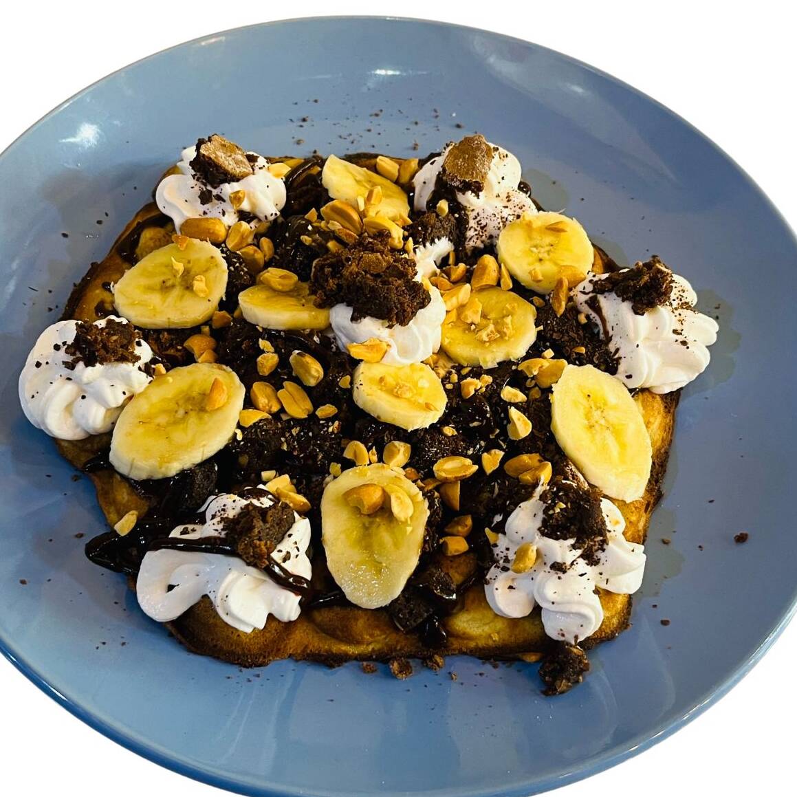 waffle chocobrownie