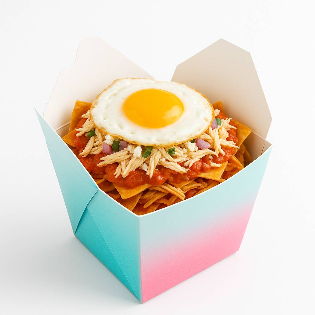 Chilaquiles con Huevo.