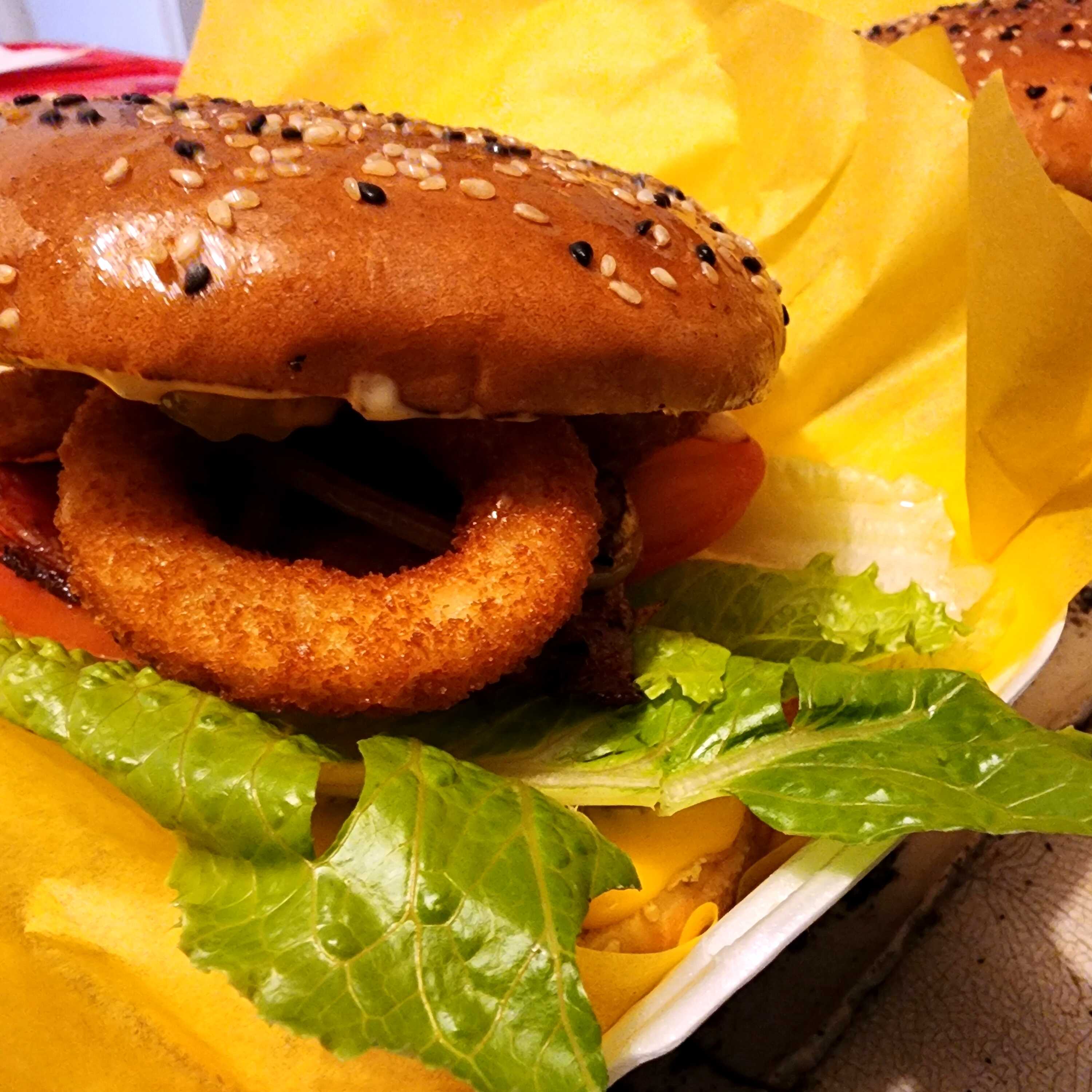 Hamburguesa Onion Bacon