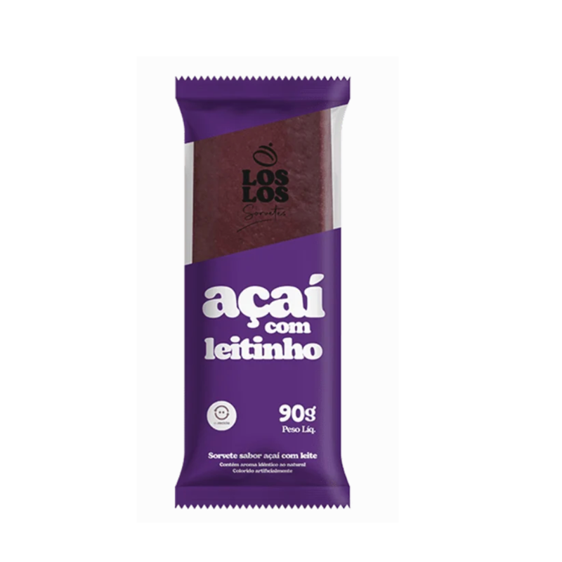 Com 41% de polpa natural de açaí, nosso sorvete é inspirado numa combinação clássica açaiterias. Mas se é Los Los, tem que ser diferente! Por isso, buscamos na cremosidade do leitinho italiano a combinação para a versão Los Los desse match que é sucesso!
