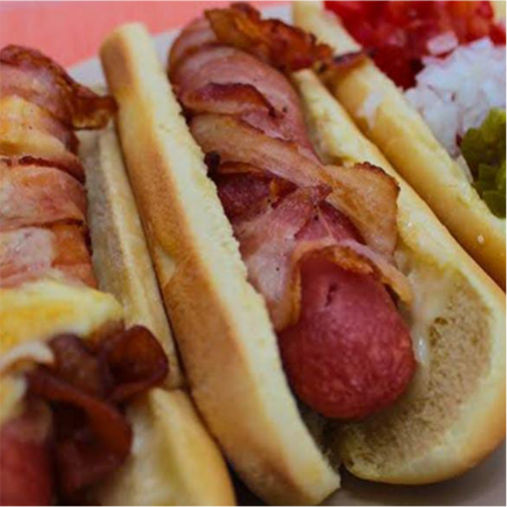 Hot-dog con Tocino