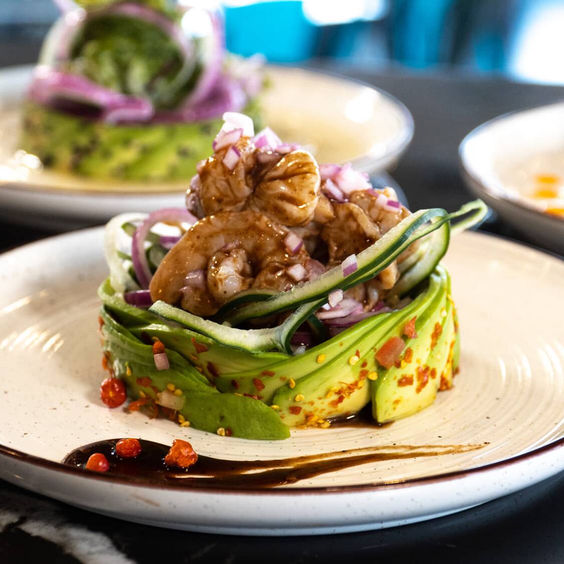 Tostada de Aguachile