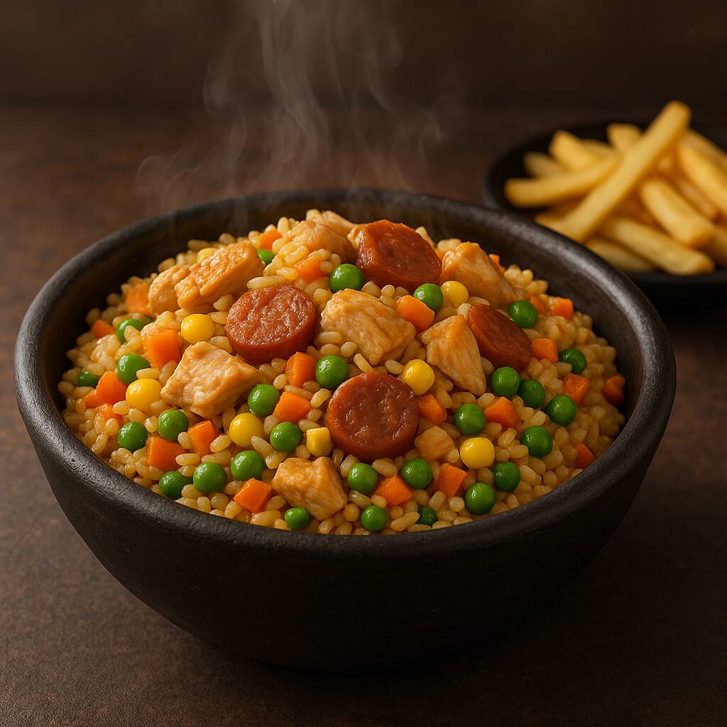 Tazon de Arroz Ranchero + Francesa
