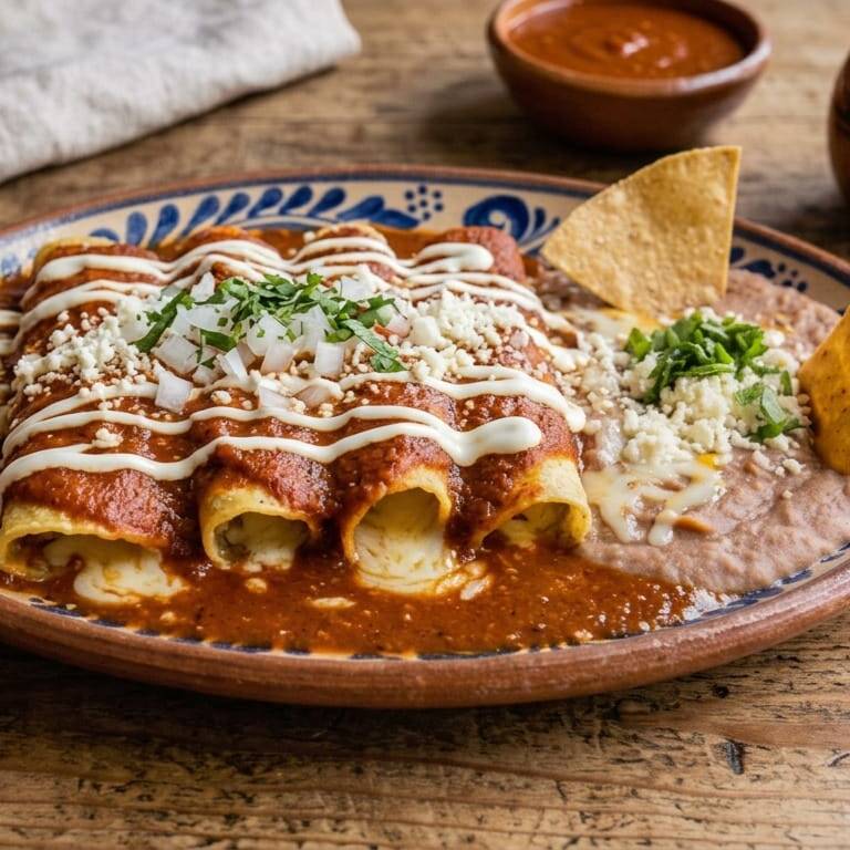 Enchiladas Rojas