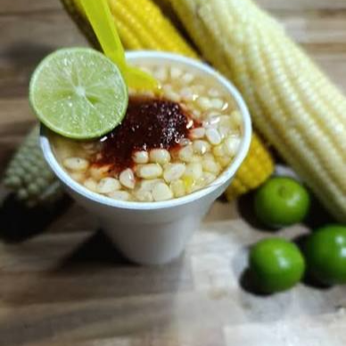 Elote Cocido Sal y Limón