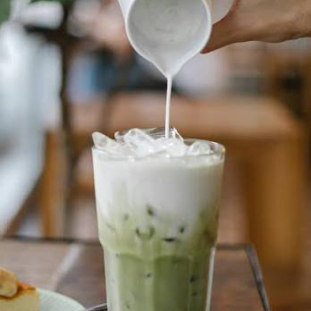 Té matcha latte