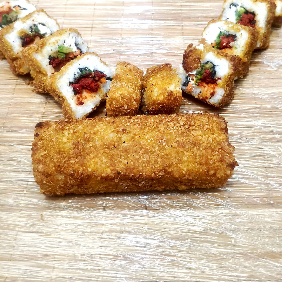 Fried Mini Roll Beef Steack (Res) (Frito)