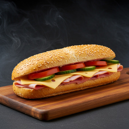 Sanduche Jamón 21 Cm