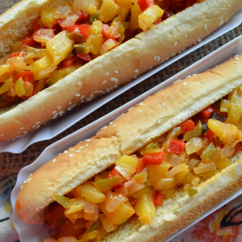 Hot dogs con Grano Amarrillo