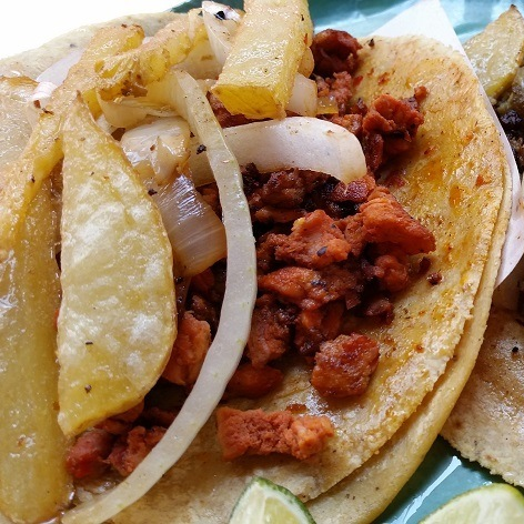 Taco de Chorizo