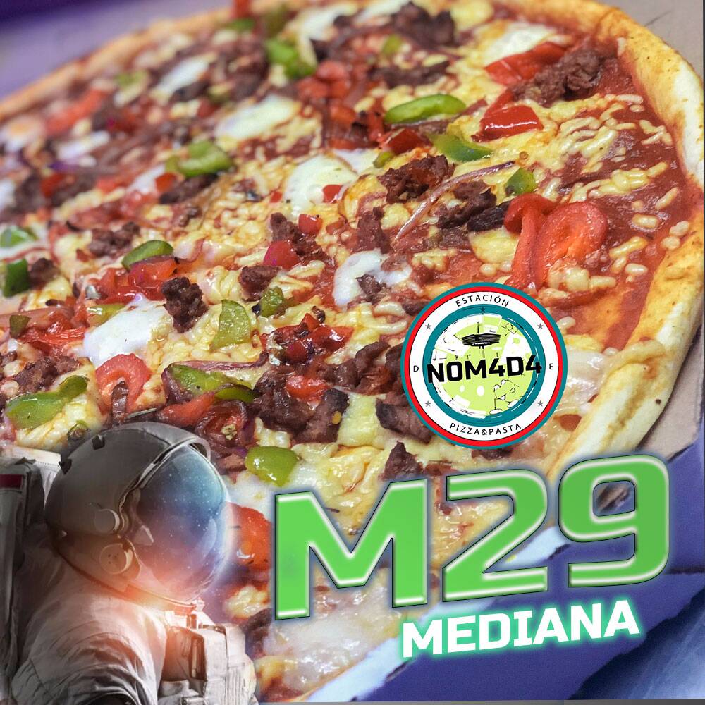 M-29 (Pizza Mediana)· 🍕