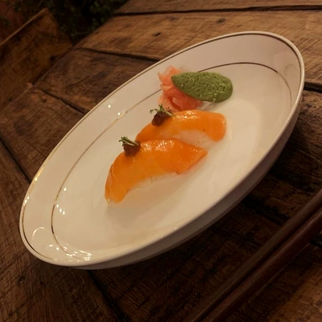 Nigiri de Salmón