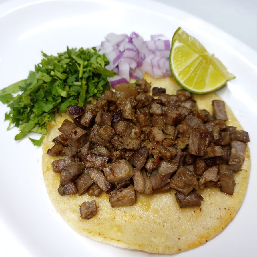 Taco de Asada de Sirlon