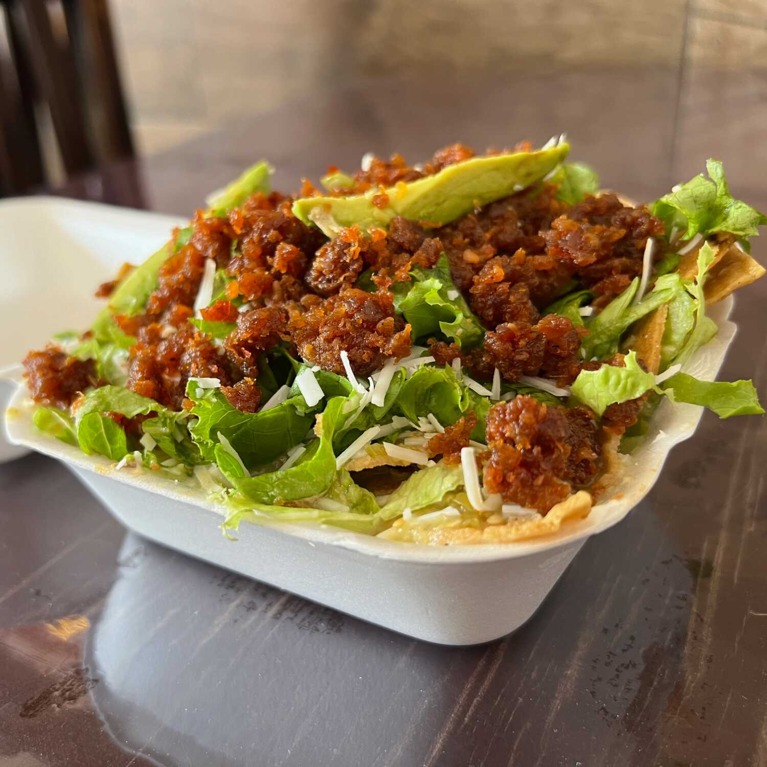 Chilaquiles con Chorizo