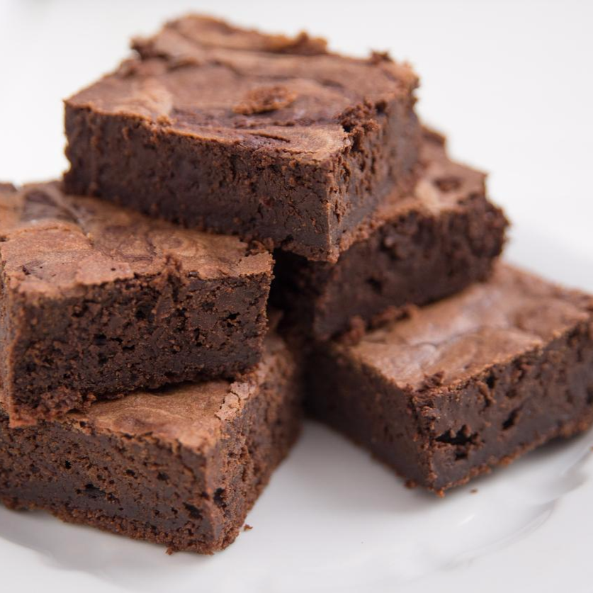 Brownie de Chocolate con Plátano