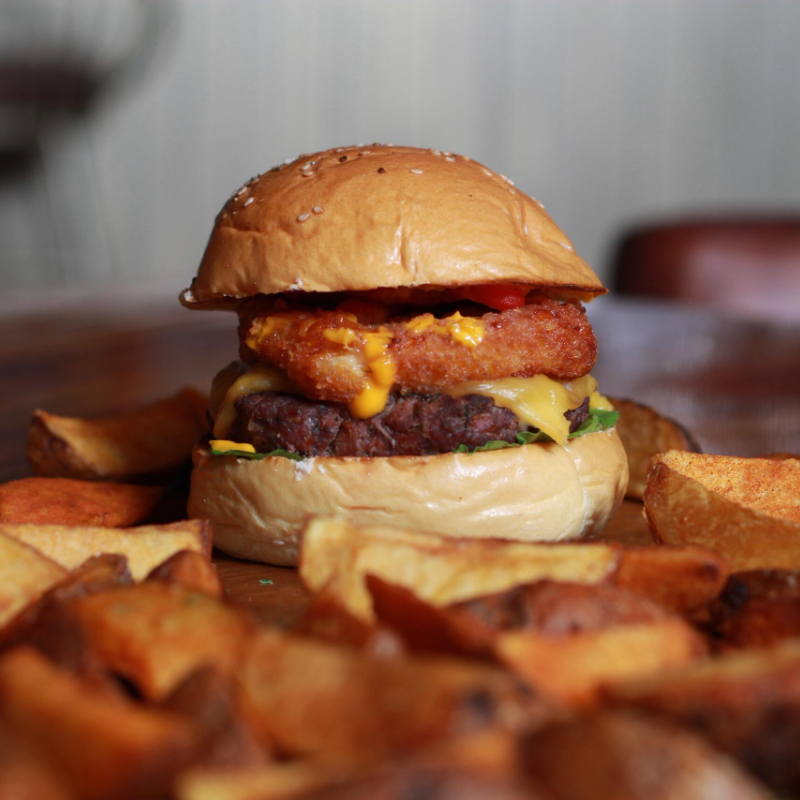 Hamburguesa Costeña