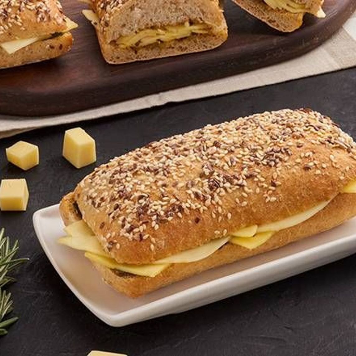 Ciabatta de 3 Quesos