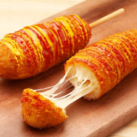 Banderilla Coreana de Queso