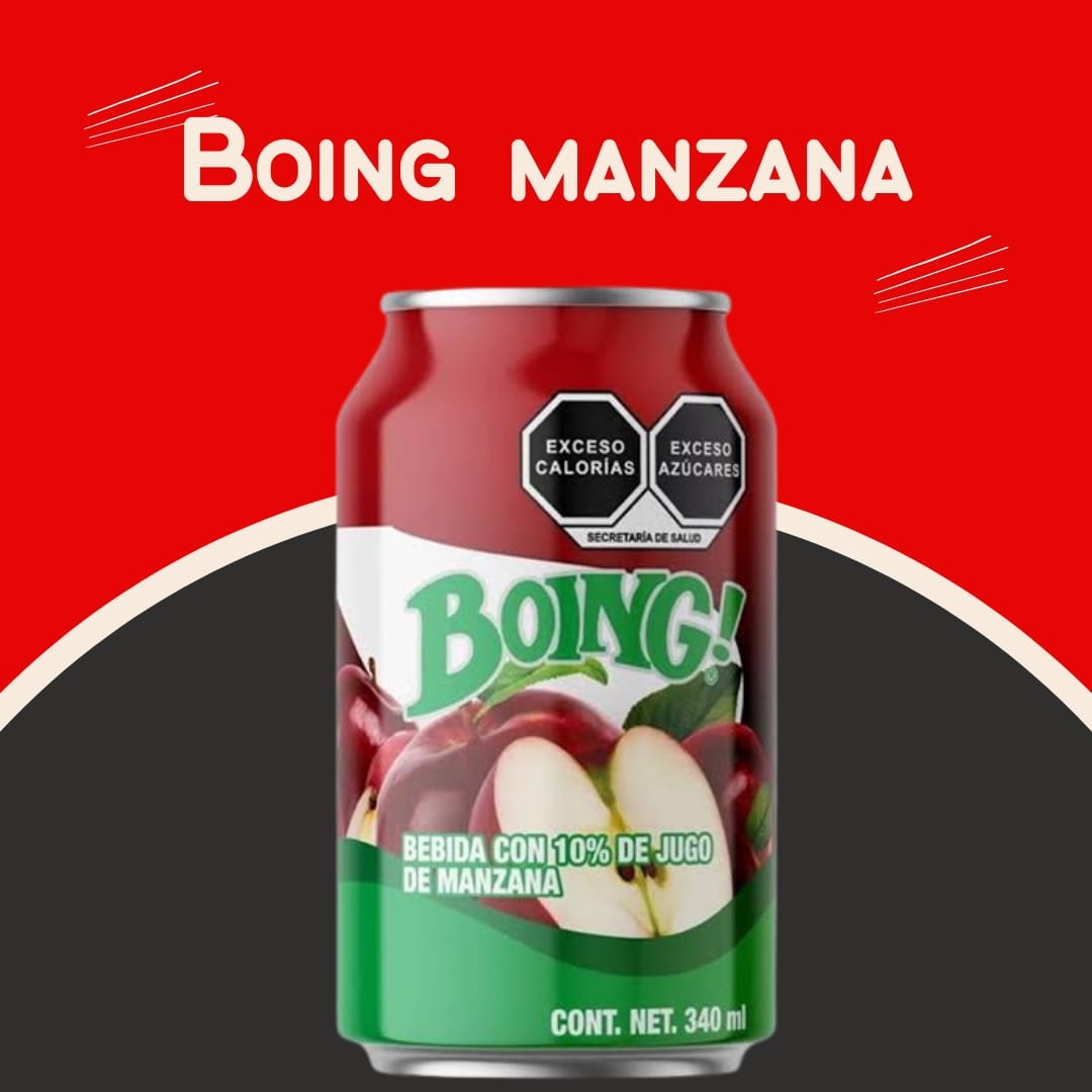 Boing de Manzana (lata 340 ML)