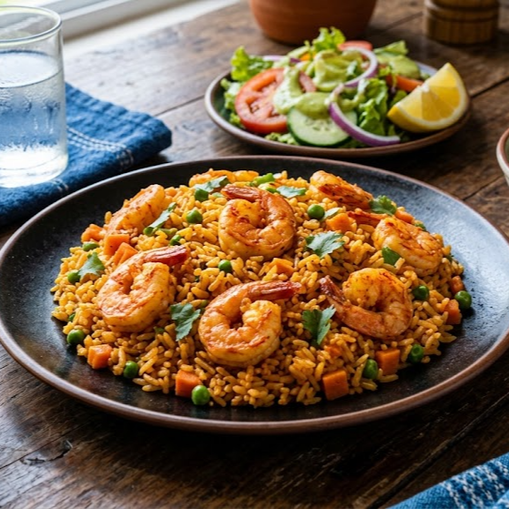 Arroz con Camarón